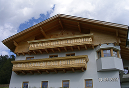 Holzbau, Balkone, Fassaden...