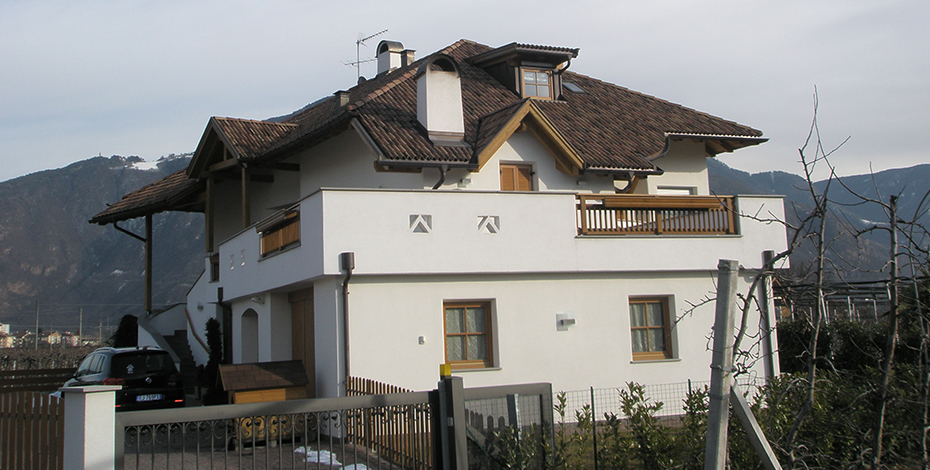 Orditura del tetto, Edilizia in legno, Balconate...